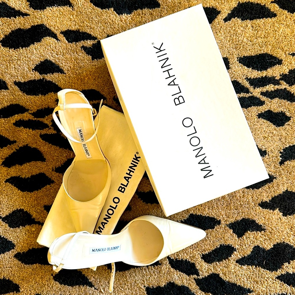 Manolo Blahnik heels, size 6.5